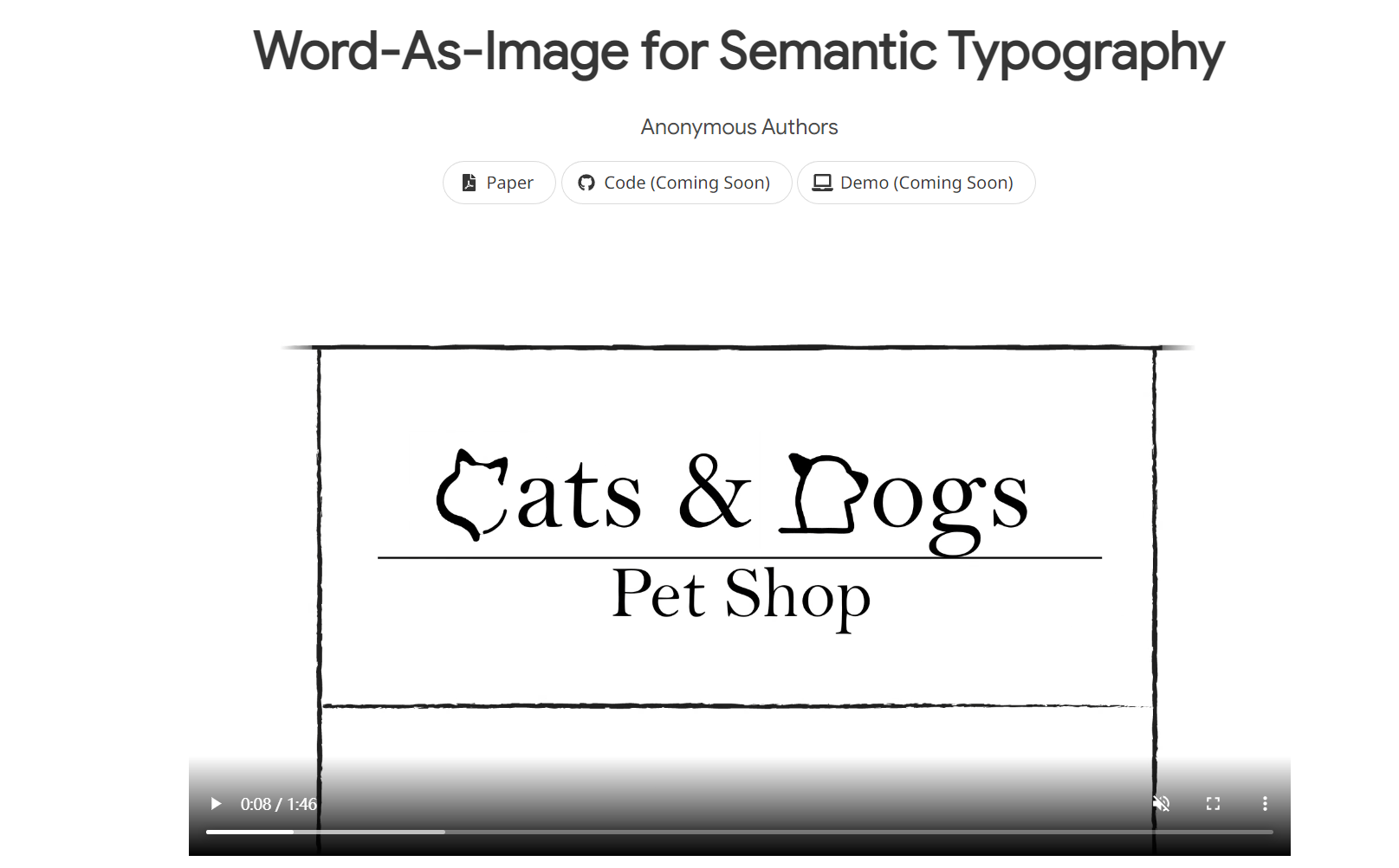 Word-As-Image翻译站点